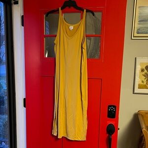 a new day Mustard Maxi Dress